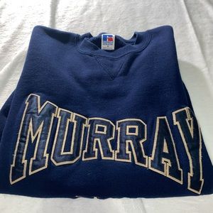 Vintage Murray State Crewneck Navy Blue Sweatshirt Medium